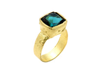 Load image into Gallery viewer, Handmade Ring - &quot;Only for Love&quot; - 18 Carat Gold Women&#39;s Love Ring - Unique Handmade Jewelry